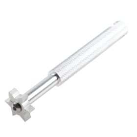 Hexagonal Cleaning Tool   Tool Dry  Repair Tool  Supplies (Color: Silver)