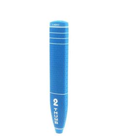 Male And Female Rubber Golf Club Flat Grip (Color: Blue)