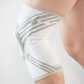 High Elasticity, Breathable, And Pressurized Knee Pads (Option: M-Gray)