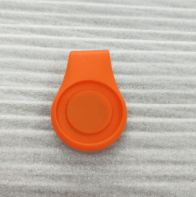 Silicone Golf Hat Clip Ball Marker Holder (Option: Orange-Q10pcs)
