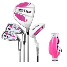 Children's Golf Club Set For Beginners (Option: White powder pole-5or8 years old)