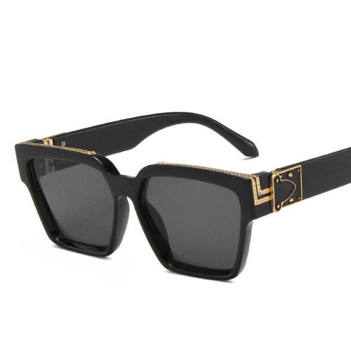 2023 New Fashion Cat Eye Sunglasses Women Men Cool PC Color Lens Metal Logo PC Frame Leopard Brand Designer Sunglasses UV400