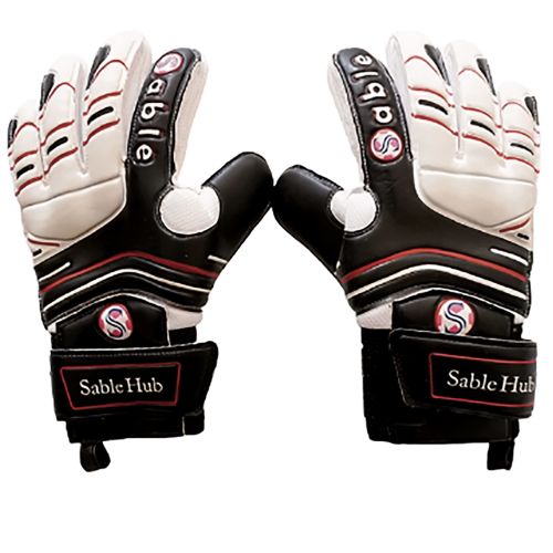 Sable Hub Goalkeeper Glove Cotton Material Football Gloves Protection | Super Grip Palms | Comfortable for Kids, Children & Adults Sable Hub Goalkeeper Glove Cotton Material Football Gloves Protection | Super Grip Palms | Comfortable for Kids, Children & Adults