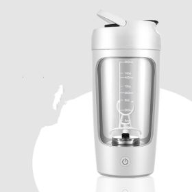 Electric Stirring Automatic Household Portable Coffee Cup (Option: White Without Powder Box-601 700ml)