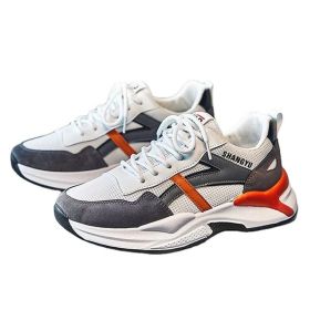 Low-top Breathable Running Sneaker (Option: Orange-39)