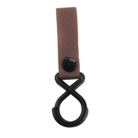 Luggage Velcro Hook 18-color Nylon Material (Option: Coffee-Independent OPP)